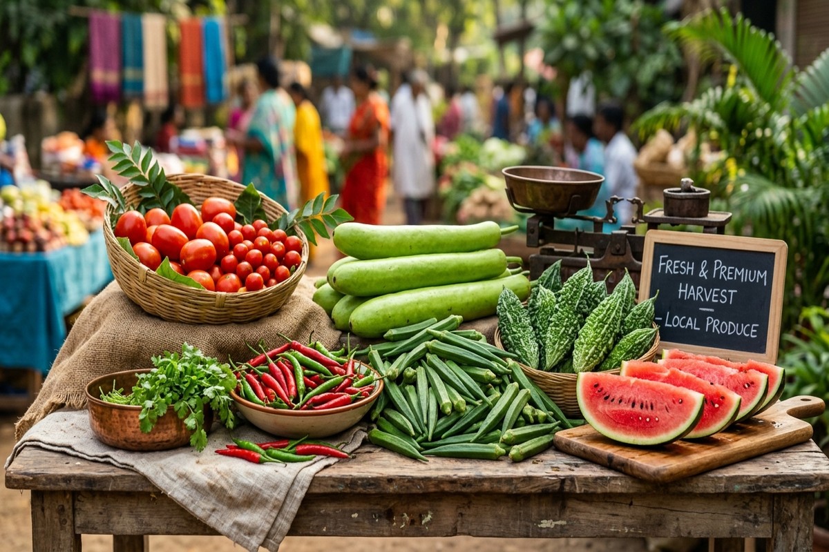 Commercial Vegetable Produce